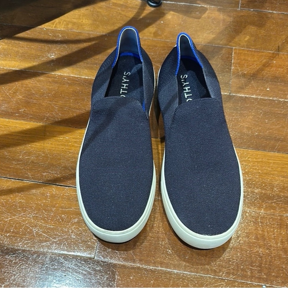 Rothy's Women’s Navy and Blue Slip-On Loafers Size 11 - Picture 2 of 7